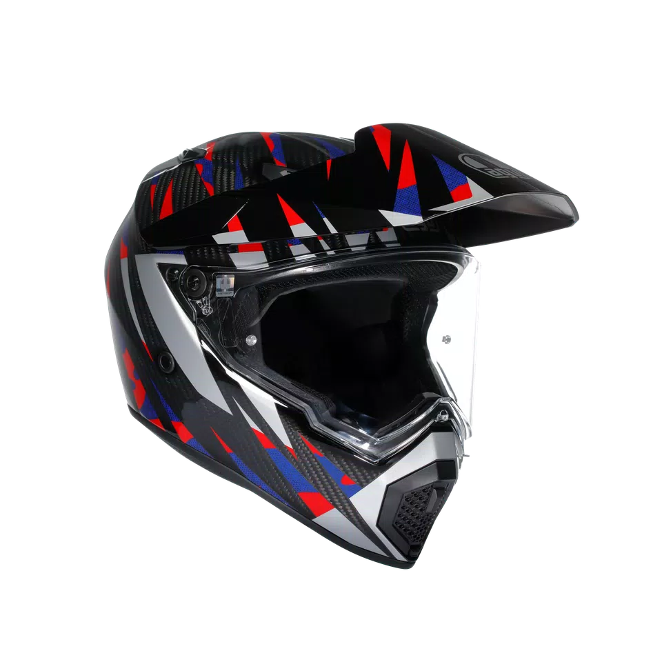 - STEPPA CARBON/RED/BLUE