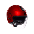 ETERES MONO CORSA RED - MOTORBIKE OPEN FACE HELMET E2206