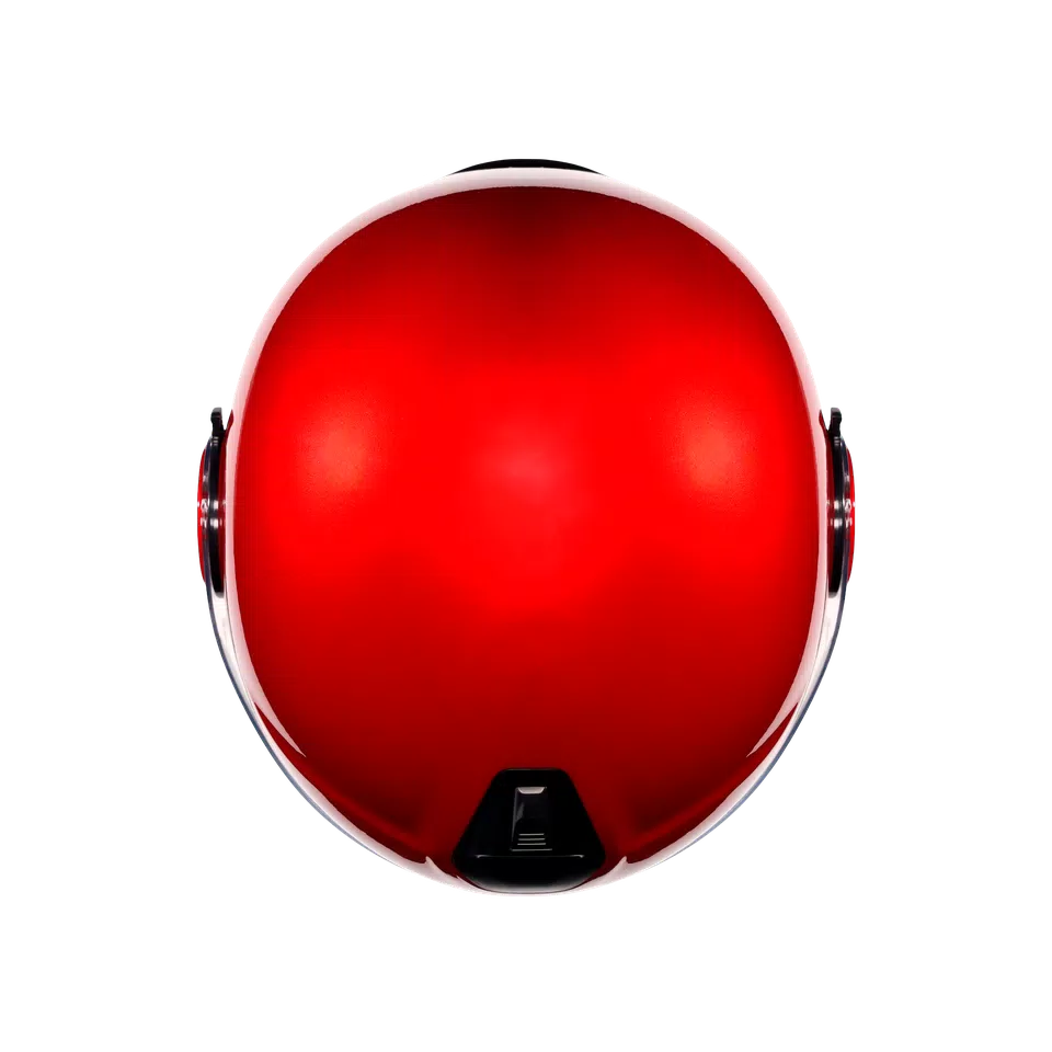 ETERES MONO CORSA RED - MOTORBIKE OPEN FACE HELMET E2206