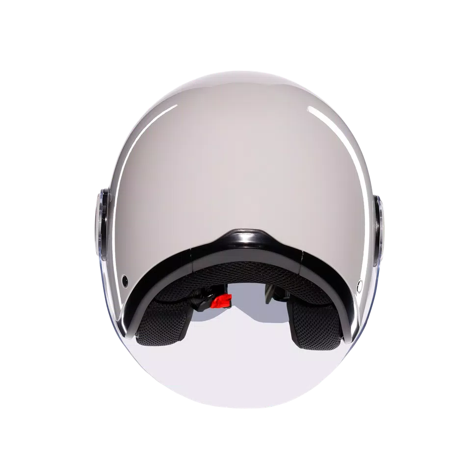 ETERES MONO MATERIA WHITE - MOTORBIKE OPEN FACE HELMET E2206