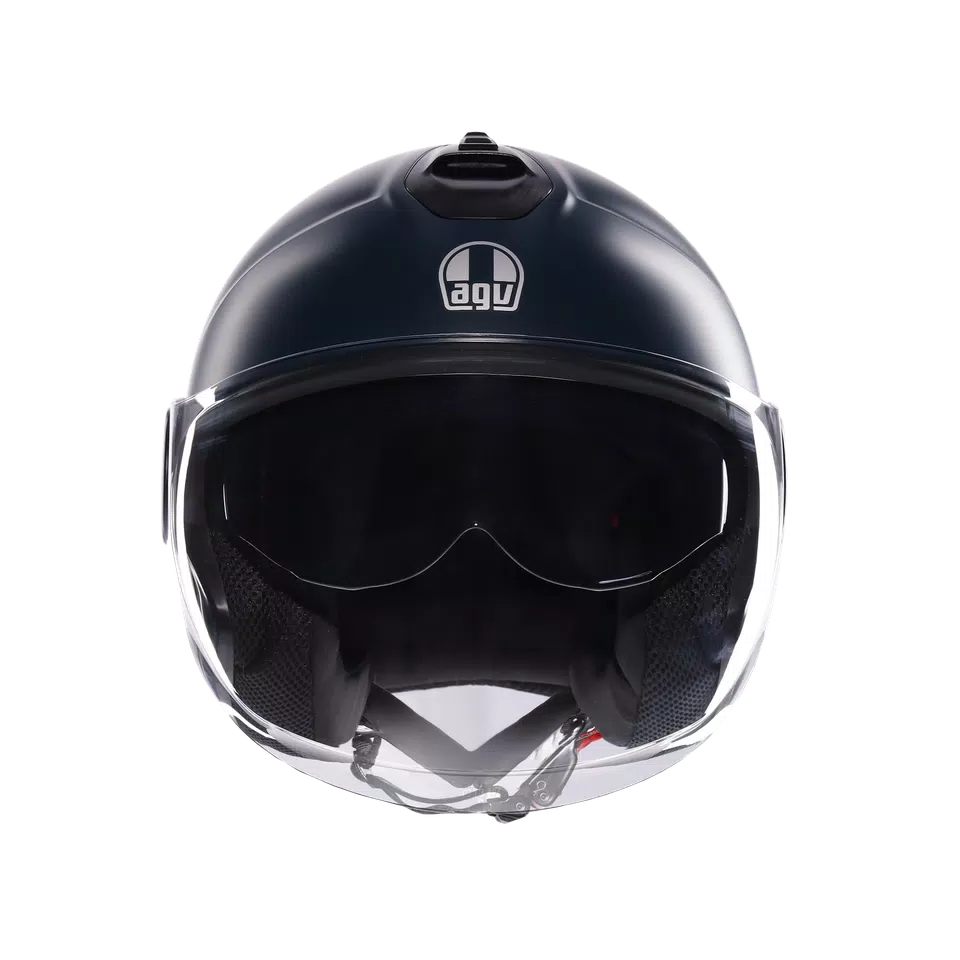 ETERES MONO MATT OTTANIO - MOTORBIKE OPEN FACE HELMET E2206
