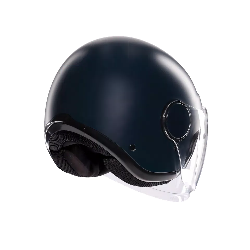 ETERES MONO MATT OTTANIO - MOTORBIKE OPEN FACE HELMET E2206