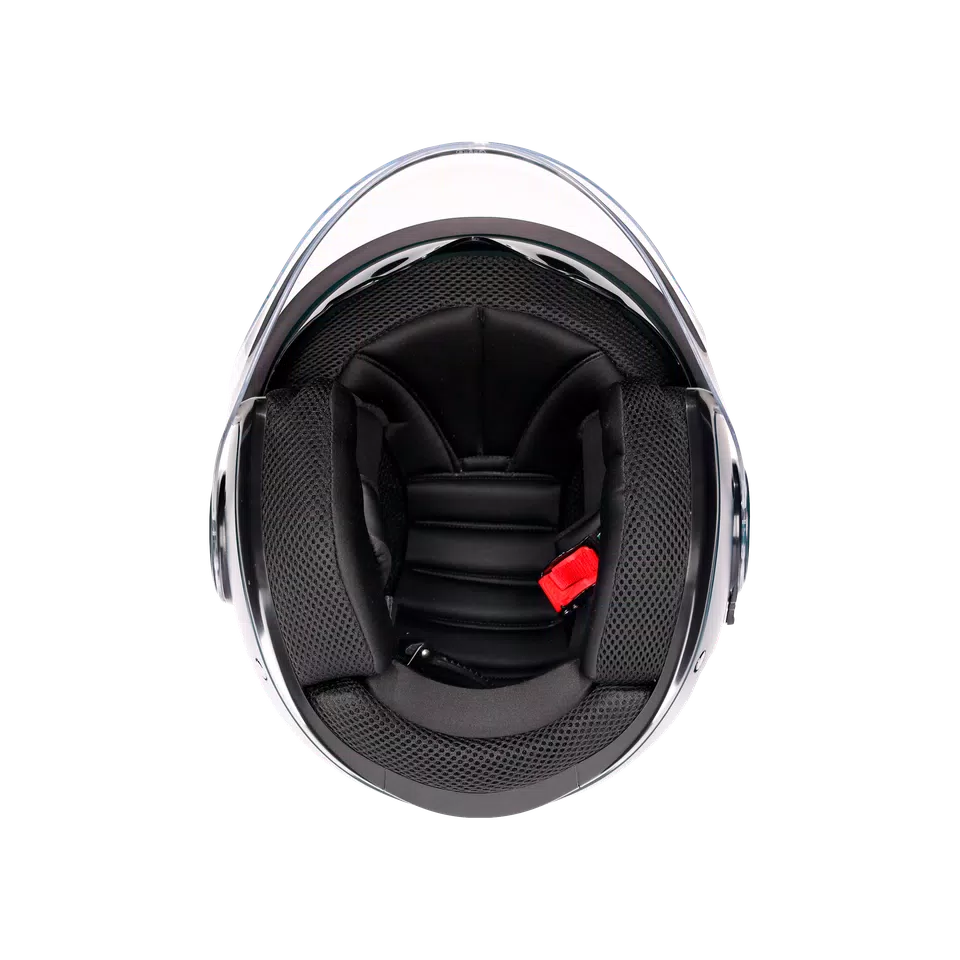 ETERES MONO MATT OTTANIO - MOTORBIKE OPEN FACE HELMET E2206
