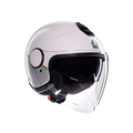 ETERES CAPOLIVERI MATT WHITE/ITALY - MOTORBIKE OPEN FACE HELMET E2206