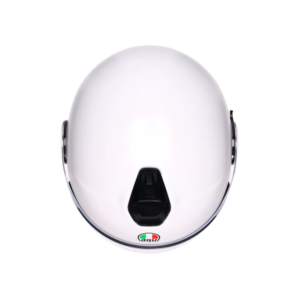 ETERES CAPOLIVERI MATT WHITE/ITALY - MOTORBIKE OPEN FACE HELMET E2206
