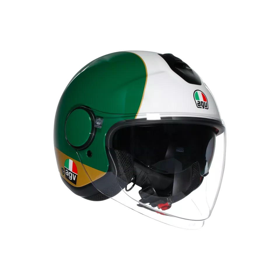ETERES AGO1 - MOTORBIKE OPEN FACE HELMET E2006