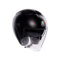 IRIDES MONO MATT BLACK - MOTORBIKE OPEN FACE HELMET E2206