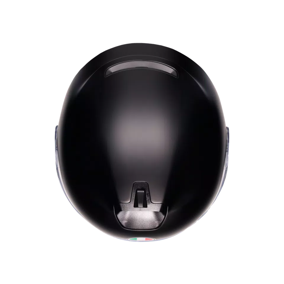 IRIDES MONO MATT BLACK - MOTORBIKE OPEN FACE HELMET E2206