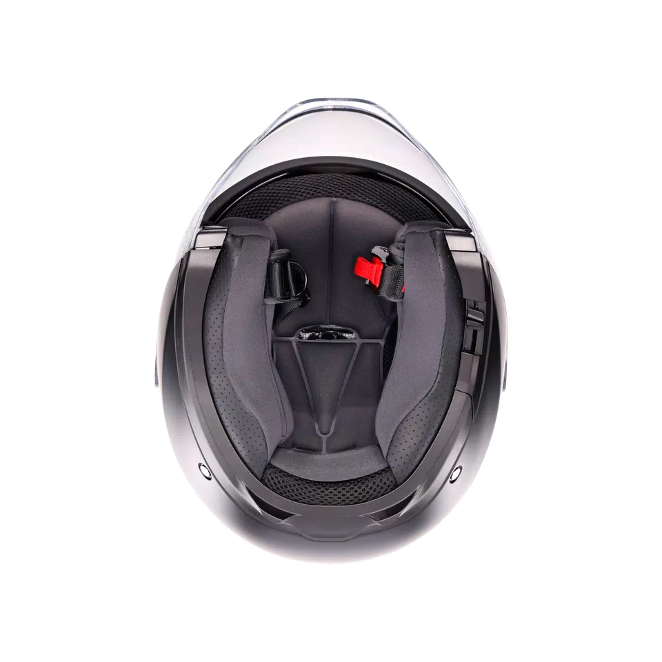 IRIDES MONO MATT BLACK - MOTORBIKE OPEN FACE HELMET E2206