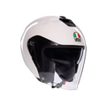 IRIDES MONO MATERIA WHITE - MOTORBIKE OPEN FACE HELMET E2206