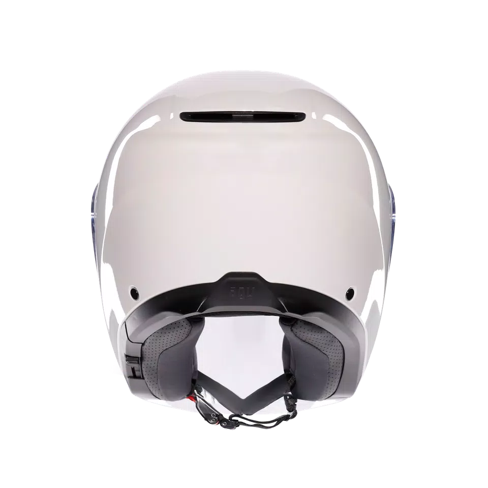 IRIDES MONO MATERIA WHITE - MOTORBIKE OPEN FACE HELMET E2206