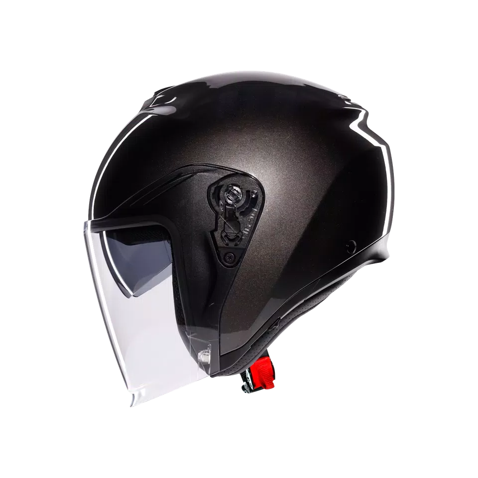 IRIDES MONO ASFALTO GREY - MOTORBIKE OPEN FACE HELMET E2206