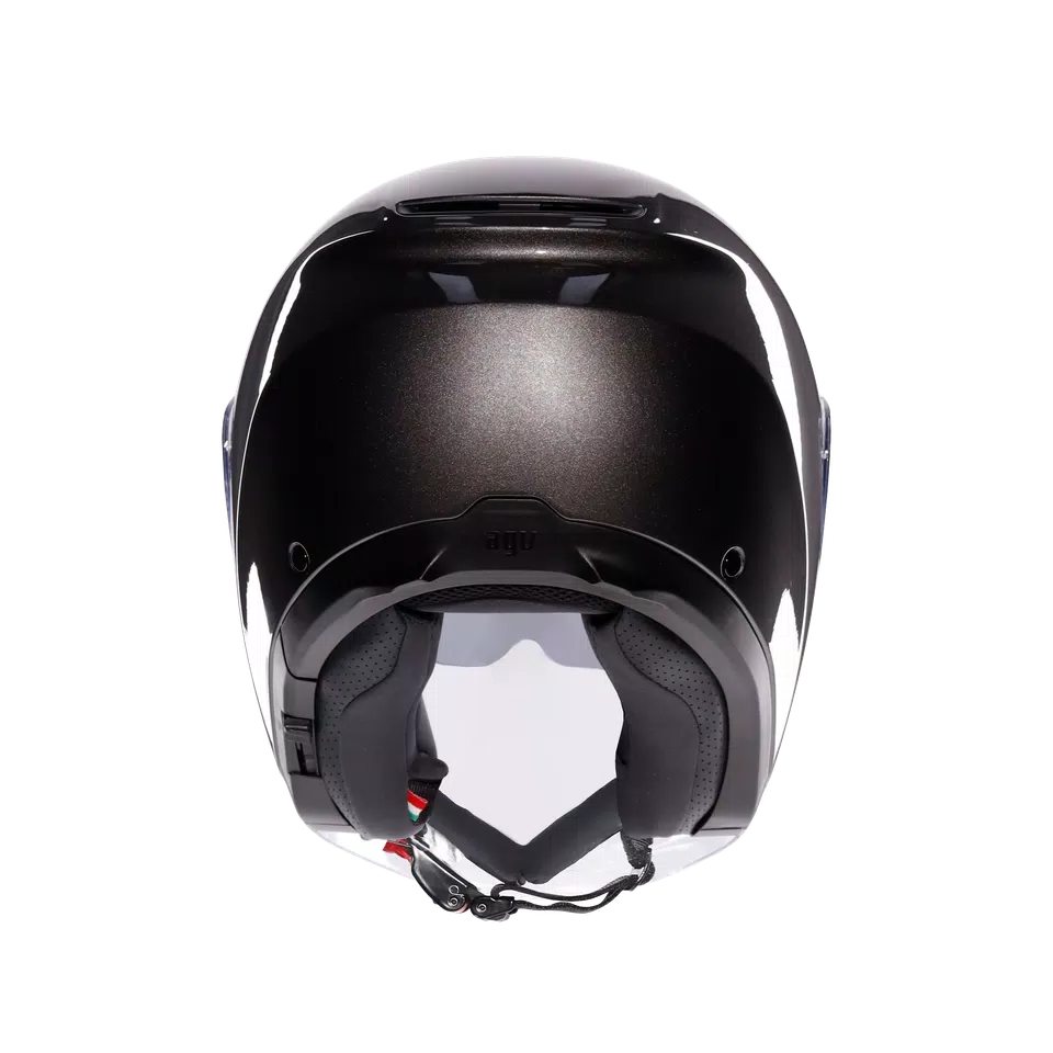 IRIDES MONO ASFALTO GREY - MOTORBIKE OPEN FACE HELMET E2206