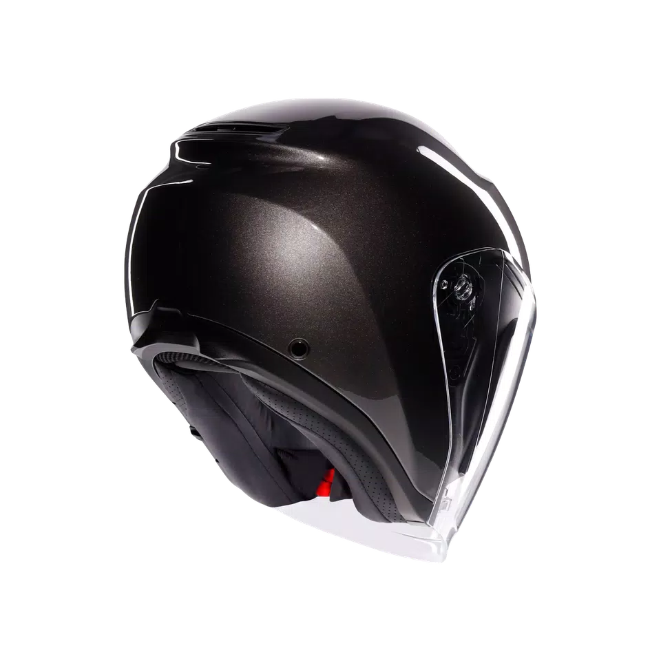 IRIDES MONO ASFALTO GREY - MOTORBIKE OPEN FACE HELMET E2206