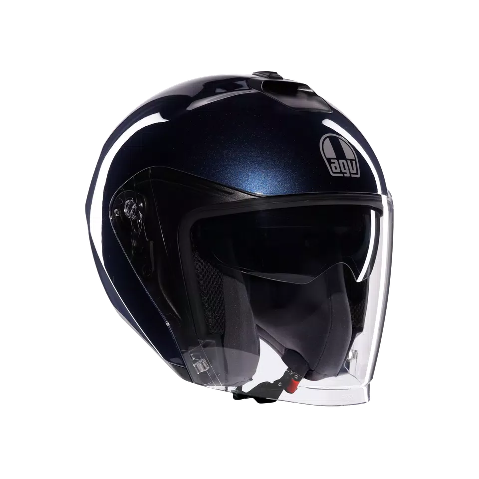 IRIDES MONO PROFONDO BLUE - MOTORBIKE OPEN FACE HELMET E2206