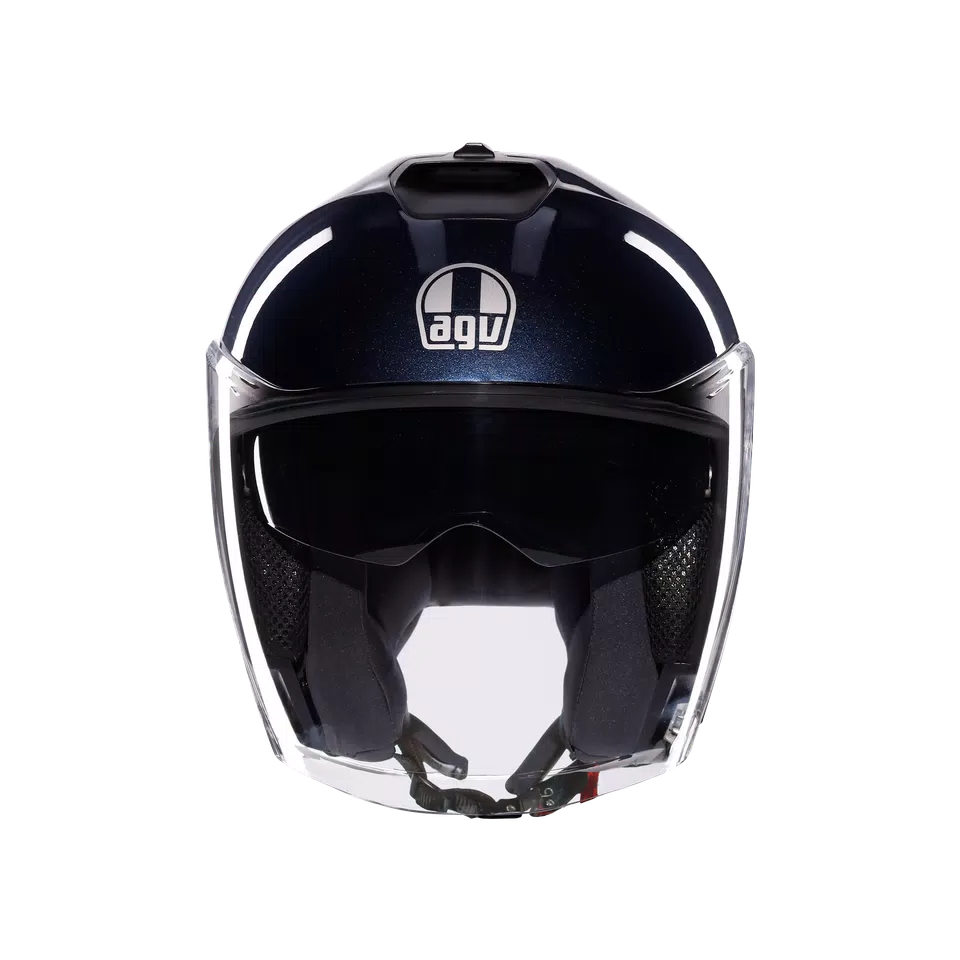 IRIDES MONO PROFONDO BLUE - MOTORBIKE OPEN FACE HELMET E2206