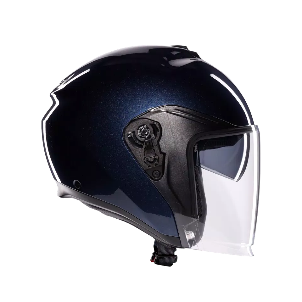 IRIDES MONO PROFONDO BLUE - MOTORBIKE OPEN FACE HELMET E2206