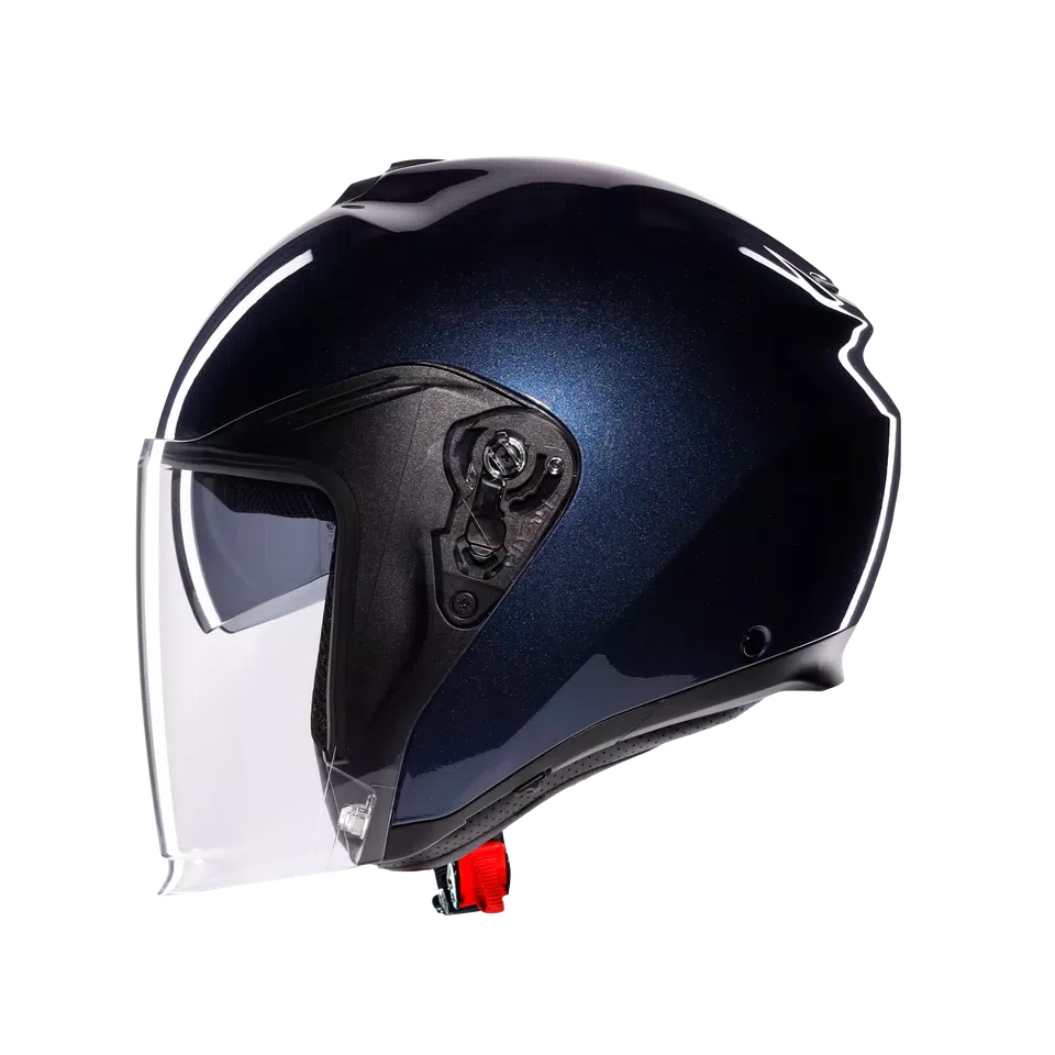 IRIDES MONO PROFONDO BLUE - MOTORBIKE OPEN FACE HELMET E2206