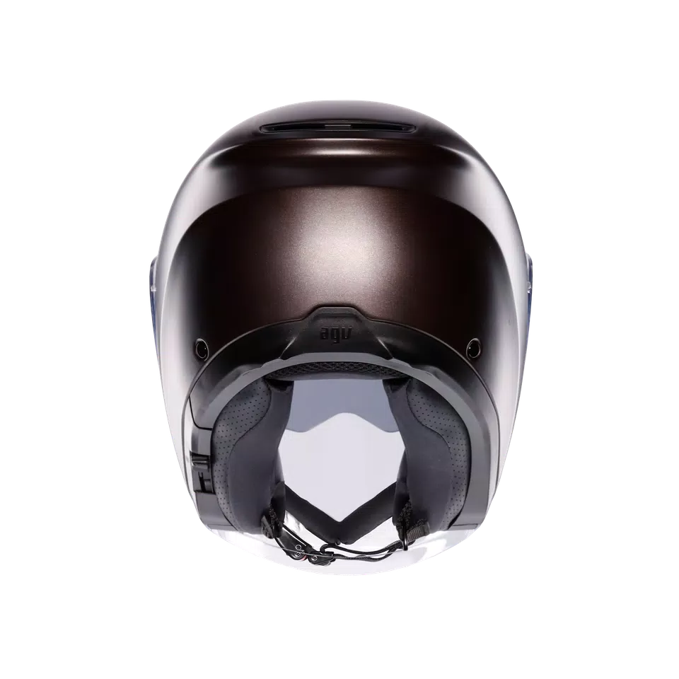 IRIDES MONO MATT PREGIATO BRONZE - MOTORBIKE OPEN FACE HELMET E2206