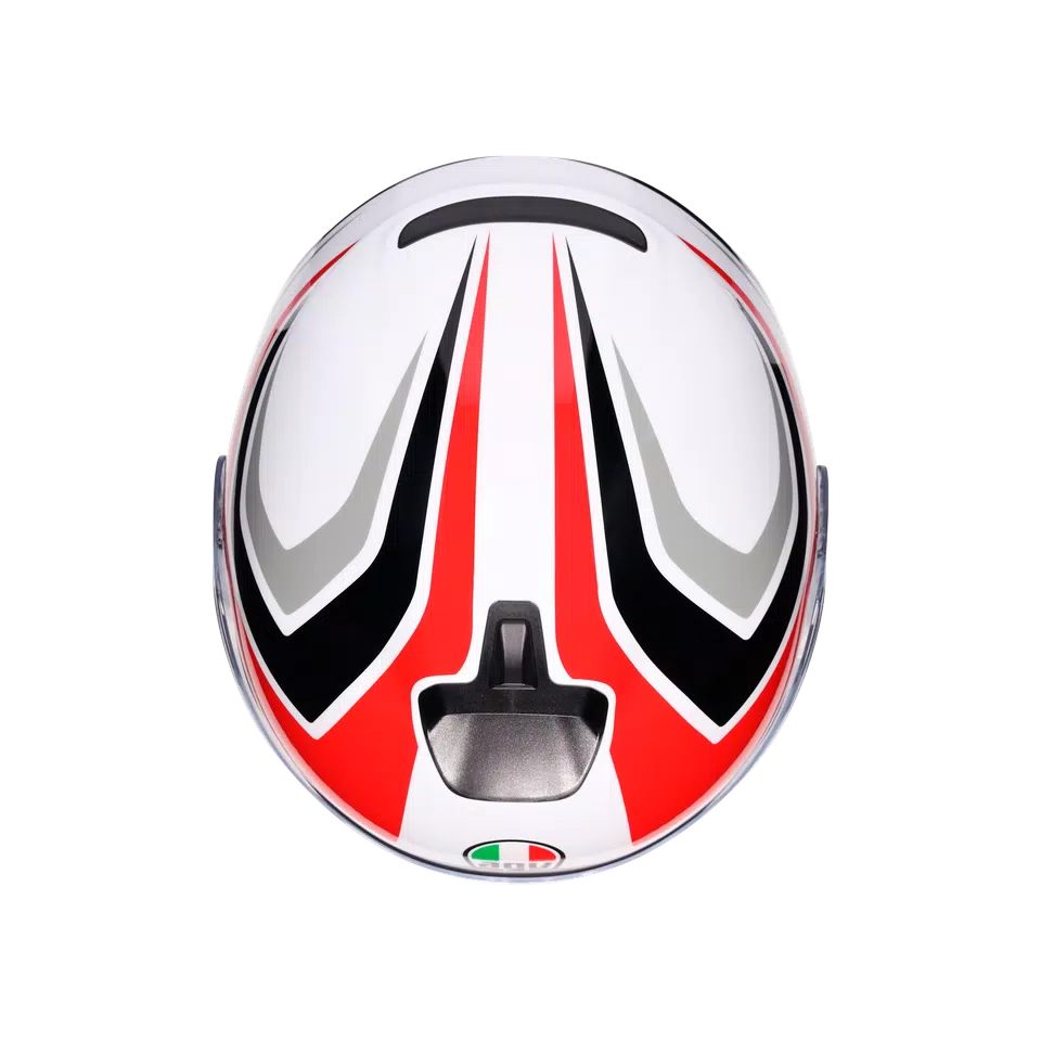 IRIDES TOLOSA BLACK/GREY/RED - MOTORBIKE OPEN FACE HELMET E2206