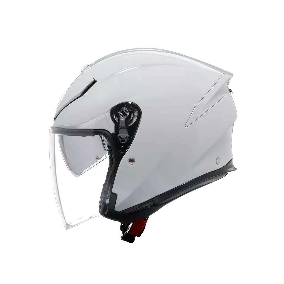 K5 JET EVO MONO STELVIO WHITE - MOTORBIKE OPEN FACE HELMET E2206