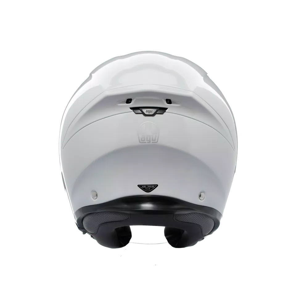 K5 JET EVO MONO STELVIO WHITE - MOTORBIKE OPEN FACE HELMET E2206