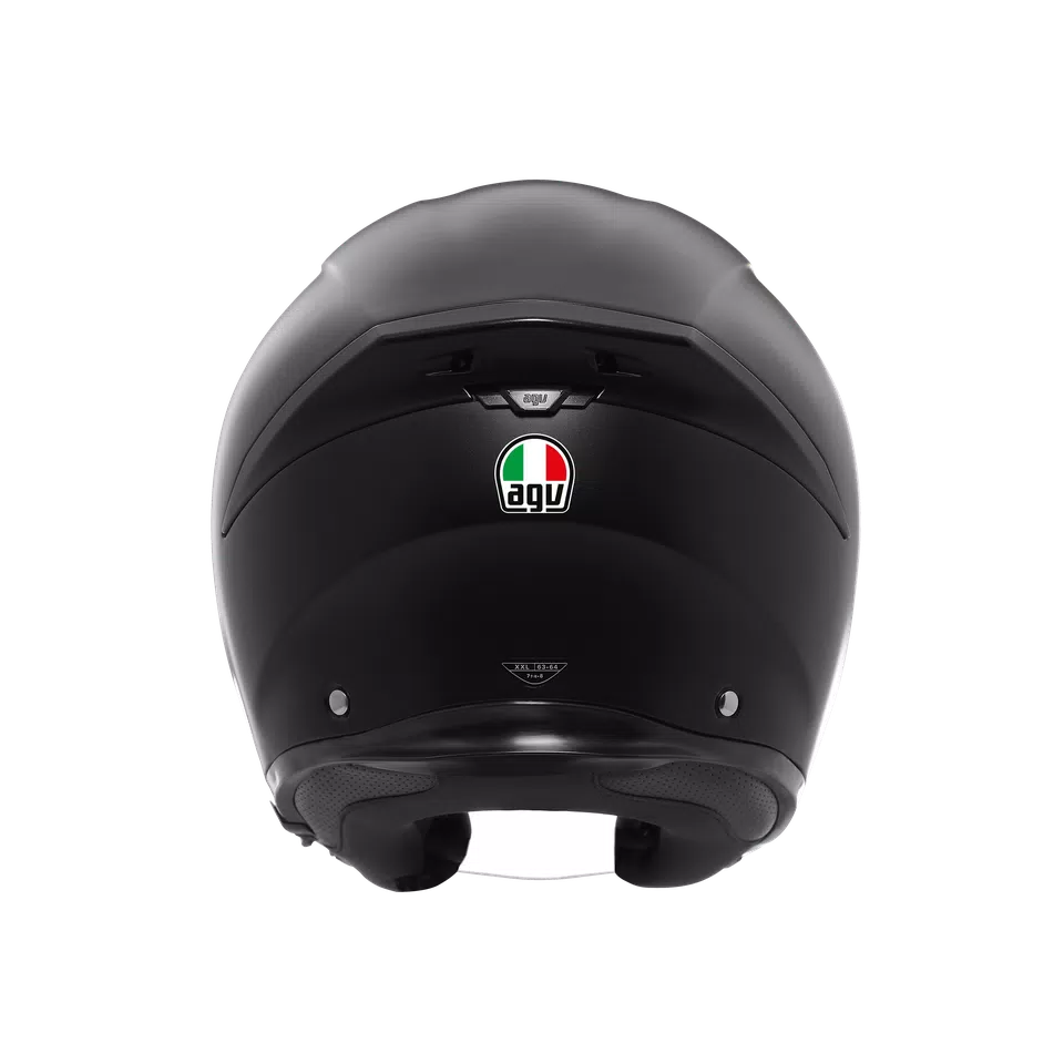 K5 JET EVO MONO MATT BLACK - MOTORBIKE OPEN FACE HELMET E2206