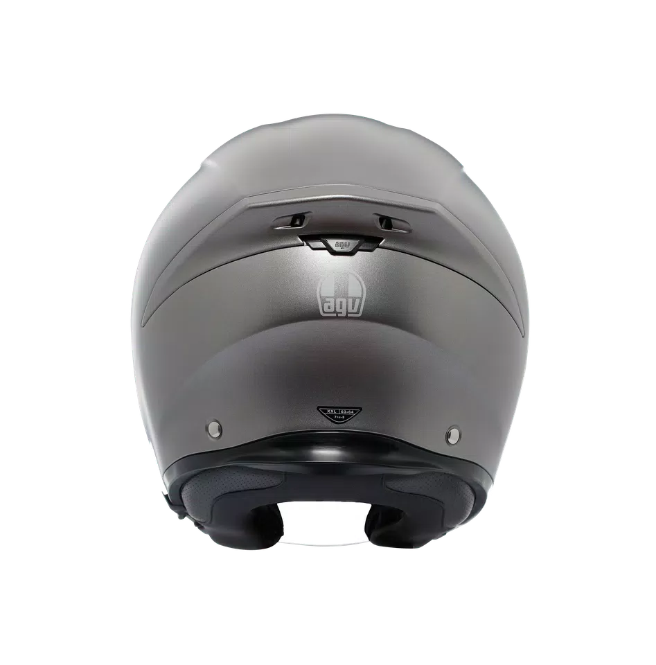 K5 JET EVO MONO MATT LUNA GREY - MOTORBIKE OPEN FACE HELMET E2206