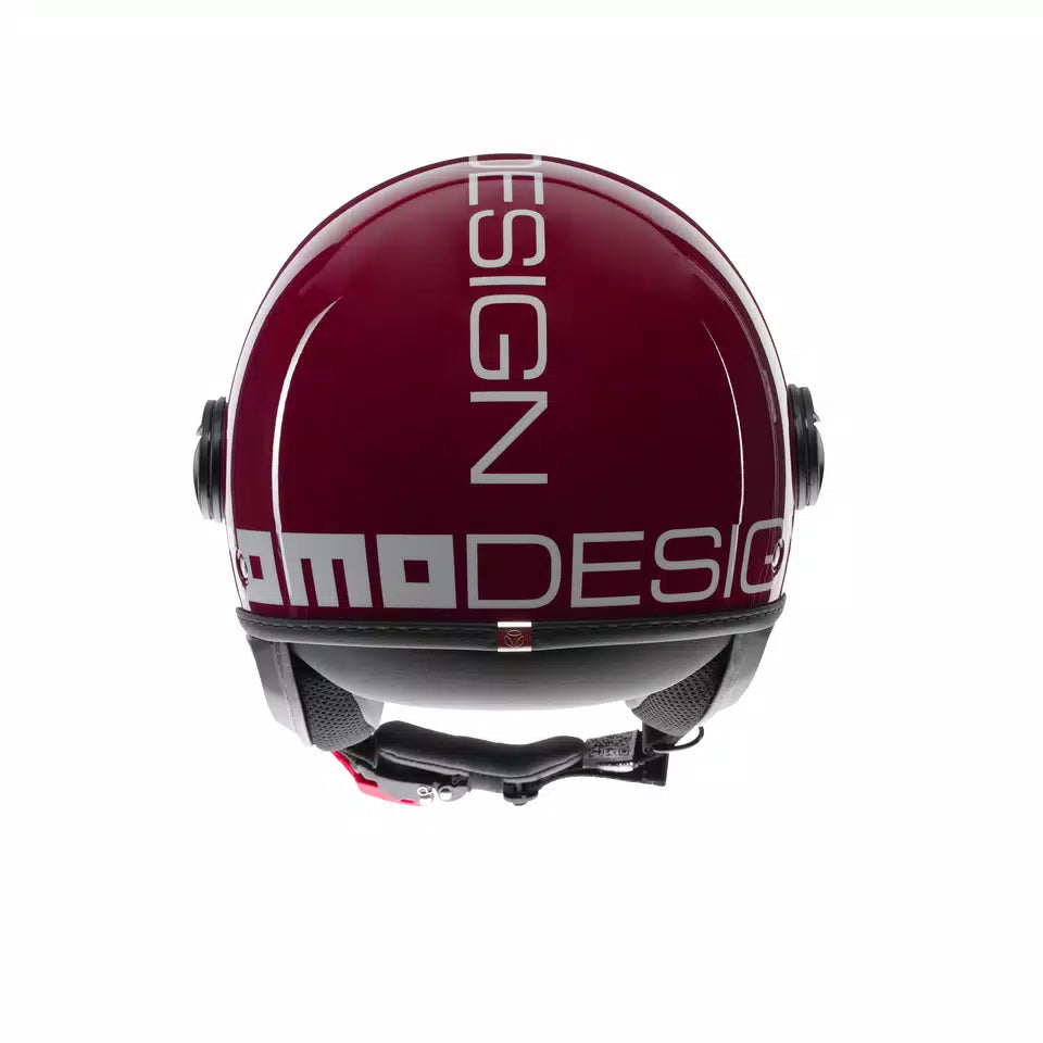 MOMODESIGN FGTR CLASSIC CANDY PURPLE / WHITE - JET HELMET WITH VISOR E2206