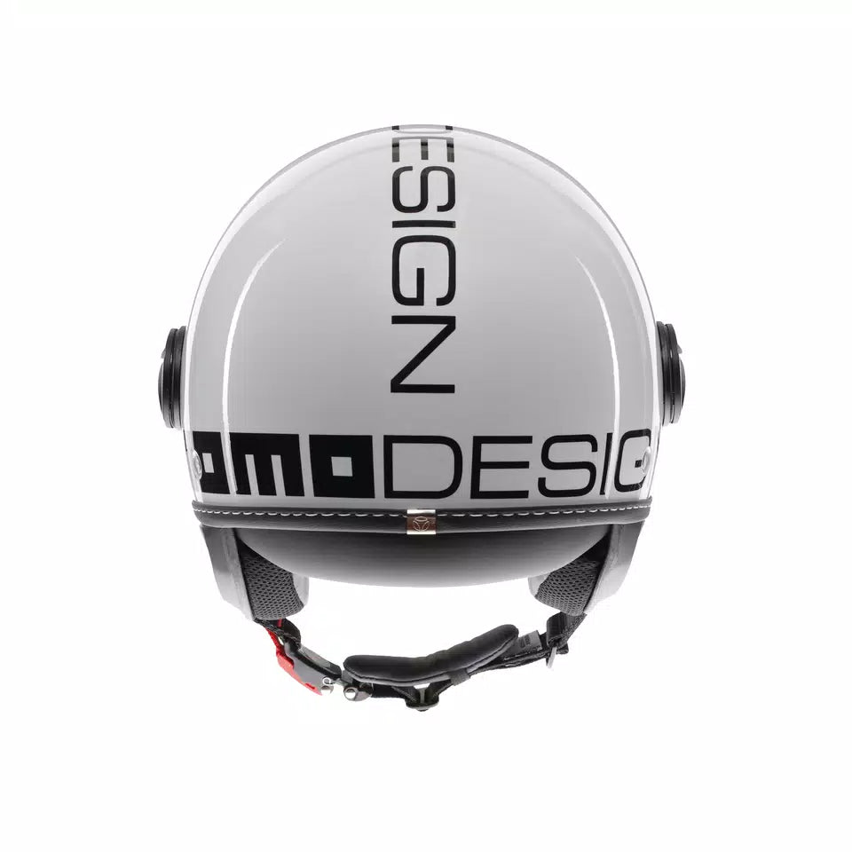 MOMODESIGN FGTR EVO WHITE QUARZ / BLACK - JET HELMET WITH DUAL VISOR E2206