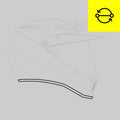 Replacement of the entire base trim for AX9 helmet